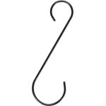 Cârlig suport ghiveci Strend Pro 13x30 cm, metal, negru