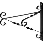 Suport perete ghiveci Strend Pro, metalic decorativ, 25x30 cm