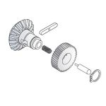 Angrenaj pinion pentru OPTIMO2, Life 5RI1740001 SafetyGuard Surveillance