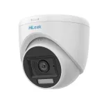 Camera Hikvision HiLook Turbo HD, ColorVu, 2MP, lentila 2.8mm, IR 20m, Lumina Alba 20m, Microfon - THC-T129-LPS SafetyGuard Surveillance