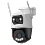 Camera IP Wi-Fi 6 PT Imou Cruiser Dual 2 Pro, 4+4MP, 2 lentile, Alarma sonora si optica, slot microSD, IP65, IPC-S7XFP-8U0WED SafetyGuard Surveillance