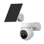 Camera Wi-Fi Imou Cell PT Lite cu panou solar, 3MP, baterie, Auto Tracking, audio, PIR, alarma, IPC-K9ECP-3T0WE/FSP12-TYPEC SafetyGuard Surveillance
