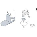 Deblocator manual cu cheie pentru OPTIMO 3, OPTIMO5, 5RI0930000 SafetyGuard Surveillance