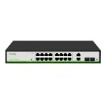 Switch PoE Tiandy TC-P3S020-G1622AT180, 16 porturi Gigabit PoE, 180W, AI Mode, VLAN, Extend, 40Gbps SafetyGuard Surveillance