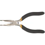 Cleste de precizie cu cioc semirotund indoit si muchie taietoare topex 32D723 HardWork ToolsRange