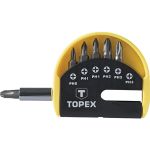 Set biti cu adaptor topex 39D350 HardWork ToolsRange