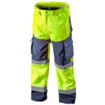 Pantaloni de lucru cu vizibilitate ridicata softshell galbeni Neo Tools 81-750 HardWork ToolsRange