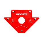 Vinclu magnetic pentru sudara 102x155x17mm Graphite 56H902 HardWork ToolsRange