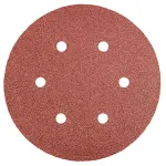 Discuri abrazive 150mm K80 5buc. cu 6 gauri GRAPHITE 55H953 HardWork ToolsRange