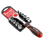 Trusa tubulare 1/4" cu clichet set 12buc. TOP TOOLS 38D147 HardWork ToolsRange