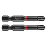 Set biti de impact PH3X50mm 1/4" 2buc. GRAPHITE 56H520 HardWork ToolsRange