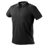 Tricou POLO DEMIN negru NEO TOOLS 81-659 HardWork ToolsRange