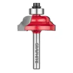 Burghiu freza pentru rotunjire decorativa, HM, 31.7x12.7mm, tija 6mm GRAPHITE 56H230 HardWork ToolsRange