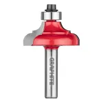 Burghiu freza pentru rotunjire decorativa, HM, 35.2x15.9mm, tija 8mm GRAPHITE 56H235 HardWork ToolsRange