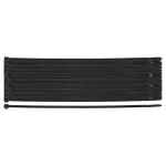 Coliere plastic EXTREME 4,8 × 300 mm, negru, 100 buc. NEO TOOLS 01-635 HardWork ToolsRange