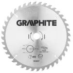 Disc circular 315 x 30 mm, 40 dinti GRAPHITE 55H607 HardWork ToolsRange