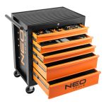 Dulap de atelier, 5 sertare + 117 scule NEO TOOLS 84-214-6 HardWork ToolsRange