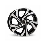 Jante DY253 KM 16x6.5 4x100 ET35 negru polish compatibile Dacia, Renault, Opel, Nissan, Toyota, Subaru, Honda, Lexus Automotive TrustedCars