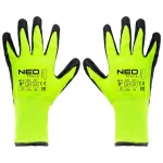 Manusi de lucru din nailon acoperit cu latex, 4142X, marimea 9 NEO TOOLS 97-613-9 HardWork ToolsRange