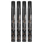 Marker de constructie gros, negru, permanent, rezistent la apa, lac, aluminiu, 4 buc. NEO TOOLS 13-850 HardWork ToolsRange