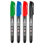 Marker de constructii, 4 culori, permanent, rezistent la apa, pe baza de ulei, 4 bucati NEO TOOLS 13-857 HardWork ToolsRange