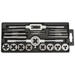 Tarozi si filiere, M3-M12, 20 buc -set TOPEX 14A425 HardWork ToolsRange