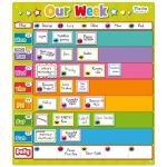 Panou magnetic  - Programul meu saptamanal PlayLearn Toys