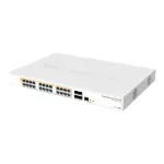 Cloud Router Switch 24 x Gigabit PoE+ Out 450W, 4 x SFP+ 10Gbps - Mikrotik CRS328-24P-4S+RM SafetyGuard Surveillance