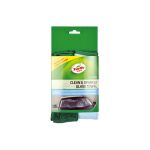 Laveta microfibre TurtleWax X5344TD, cu doua fete pentru sters geamuri AutoDrive ProParts