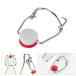 Set 100 capace pentru sticle cu inchidere cu clema metalica si dop ceramic cu garnitura din cauciuc FAVLine Selection