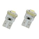 Set 2 becuri auto Vecta 12V T10 W2.1x9.5d 5W cu 1 led SMD 5050SMD , alb AutoDrive ProParts