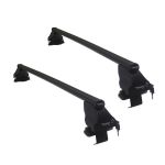 Set bare transversale portbagaj din otel marca Twinny Load TL S48, kit complet cu bare, suporti si antifurt cu cheie, Seat Mii 2012- 5 Usi, Skoda Citigo 2012- 5 Usi, Volkswagen Golf 7 2012- 5 Usi, VW Up! 2012- 5 Usi AutoDrive ProParts