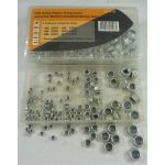 Set piulite cu autoblocare diverse marimi M4-M12, 146 buc AutoDrive ProParts