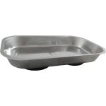 Vas magnetic metal dreptunghiular 240 x 140 x 45mm, 2 magneti rotunzi, diametru 85mm AutoDrive ProParts