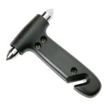 Ciocan urgenta Sumex pentru spart geam si lama taiat centura de siguranta, 13x10 cm, 1 buc., fixare cu banda scai inclusa AutoDrive ProParts