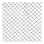 Grila spoiler Automax aluminiu argintie 100x25cm, ochi de 11x5 mm , 1 buc. AutoDrive ProParts