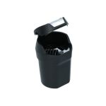 Scrumiera auto suplimentara Carpoint fixare cu banda velcro in suportul de pahar AutoDrive ProParts