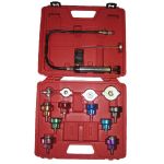 Tester presiune radiator racire motor pompa cu manometru termometru adaptori radiator apa AutoDrive ProParts