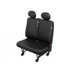 Huse scaun bancheta auto cu 2 locuri din imitatie de piele pentru Jumper Fiat Ducato Ford Transit Iveco Daily Sprinter Boxer Renault Mascot VW Transporter LT Crafter Caravelle AutoDrive ProParts