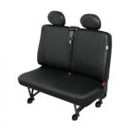 Huse scaun bancheta auto de 2 locuri VAN XL 98-106cm din imitatie de piele pentru Citroen Jumper Fiat Ducato Ford Transit Iveco Daily Mercedes Sprinter Peugeot Boxer Renault Mascot VW Crafter LT AutoDrive ProParts