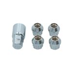 Set piulite auto antifurt Carpoint tip E , M12 x 1,25 conic, Daewoo Nissan Opel Subaru Suzuki AutoDrive ProParts