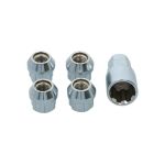 Set piulite auto antifurt Carpoint tip F , M12 x 1,5 , Daewoo Ford Honda Mazda Mitsubishi Volvo Isuzu Chrysler AutoDrive ProParts