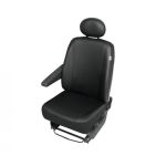 Husa auto scaun sofer Practical DV1 Trafic imitatie piele neagra pentru Renault Trafic 2001-2014, Opel Vivaro 2001-2014, Nissan Primastar AutoDrive ProParts