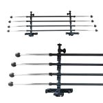 Bare protectie auto StreetWize, Anti Caine in spatele banchetei, ajustare L 83-139 cm, H 40-55cm, fixare tetiera AutoDrive ProParts