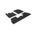 Set covorase auto din cauciuc pentru Toyota Proace City 02.2020-, FIAT DOBLO PASSENGER 2023-> (automatic &amp; manual), PEUGEOT RIFTER, OPEL COMBO, CITROEN BERLINGO 09.2018- , modele Cargo (fixare ovala), Gledring, 2 buc. AutoDrive ProParts