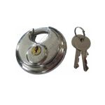 Lacat pentru antifurt remorca , 70mm, cu 2 chei, rezistenta marita AutoDrive ProParts