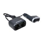 Priza auto tripla Automax 12V/ 24V DC , cu 3 iesiri DC + 1 iesire USB AutoDrive ProParts