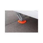 Talpa picior sustinere rulote Neon Orange Pro Paw cu bolt fixare , set 4 buc AutoDrive ProParts