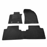 Covorase mocheta Toyota Avensis 3 Facelift 2011-2015 Sedan, Negre, set de 4 Buc. AutoDrive ProParts