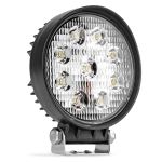 Lampa lucru LED 27W 6000K, Spot lumina, 12V-60V, IP67, aluminiu, omologare E9, ?115 x 35 mm AutoDrive ProParts